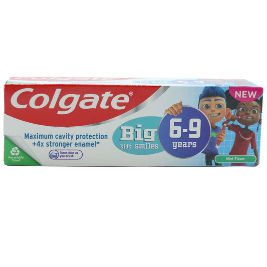 COLGATE TOOTHPASTE KIDS MINT 6+YR IMPORT 08/26 (C)