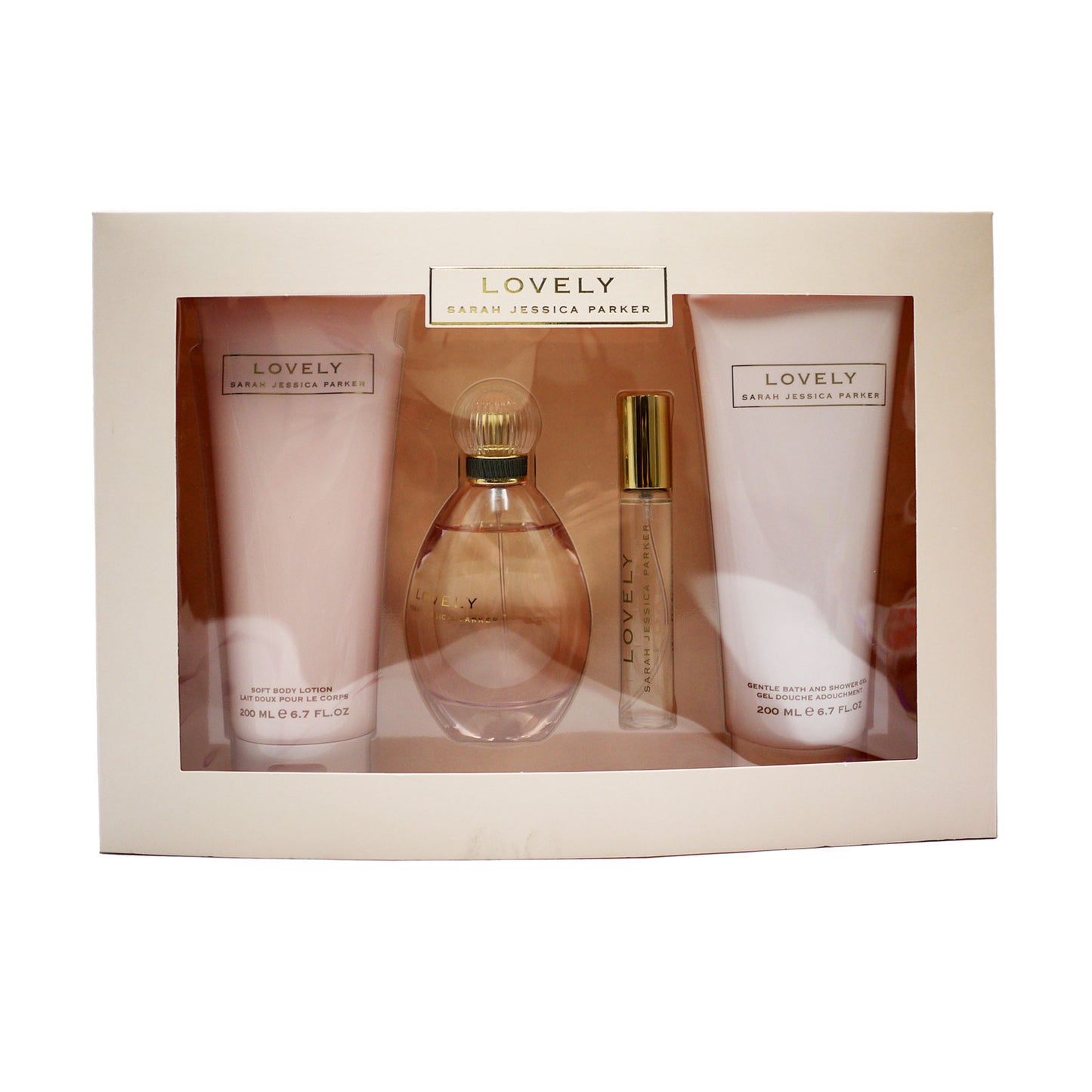 SJP EDP LOVELY 100ML+BL 200ML+SG 200ML+EDP 15ML