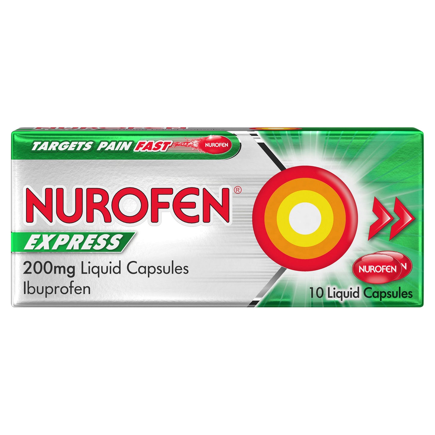 NUROFEN IBUPROFEN EXPRESS LIQUID CAPS 31/05/26