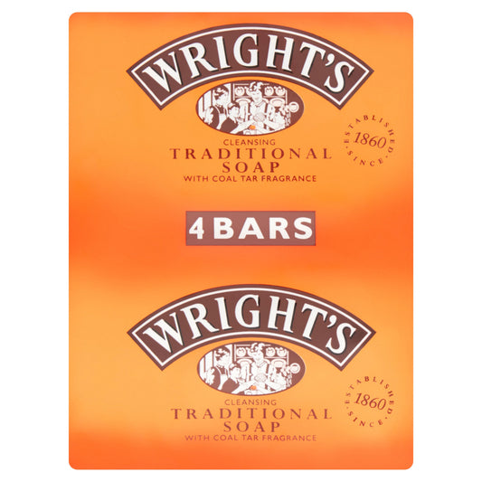 WRIGHTS BAR SOAP 4PK