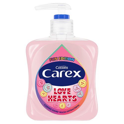 CAREX HANDWASH 250ML LOVE HEARTS