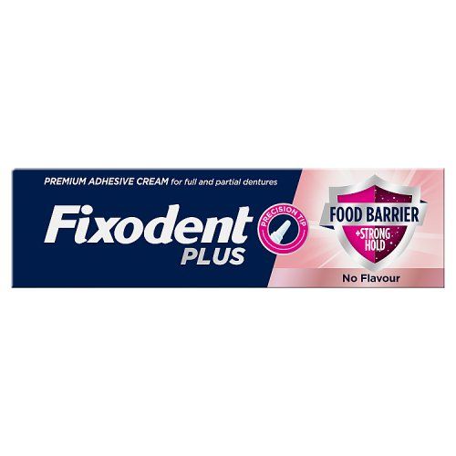 FIXODENT PLUS FOOD SEAL DENTURE ADHESIVE 40ML