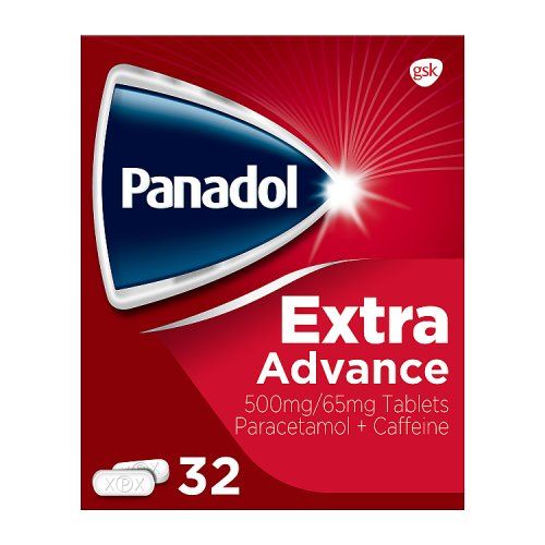 PANADOL EXTRA ADVANCE TABS 500MG32S