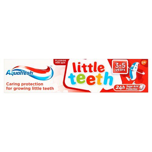 AQUAFRESH KIDS TOOTHPASTE 50ML LITTLE TEETH 3-5 YEARS