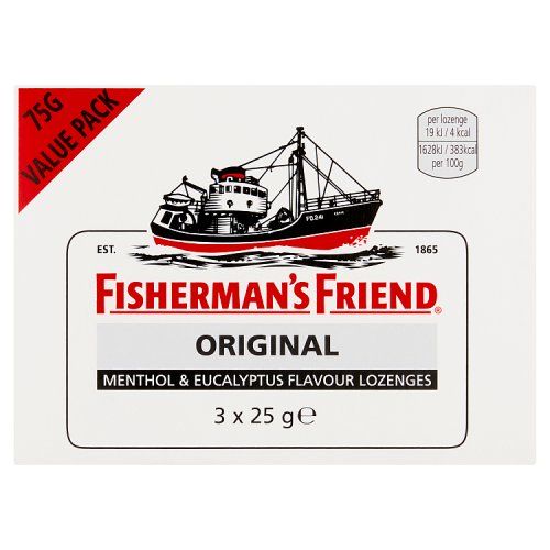FISHERMANS FRIEND ORIGINAL 25G 3PK