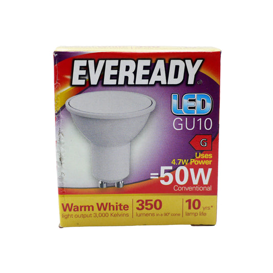 EVEREADY BULB LED GU10 WARM WHITE (R)