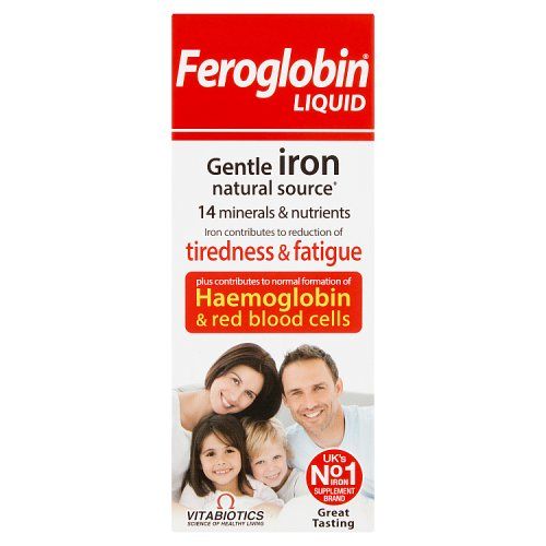 VITABIOTICS FEROGLOBIN B12 LIQUID 200ML