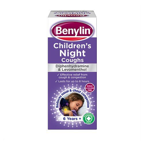 BENYLIN CHILDREN'S NIGHT COUGH 6+ 125ML