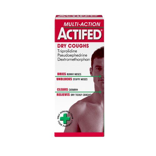 ACTIFED MULTI-ACTION DRY 100ML