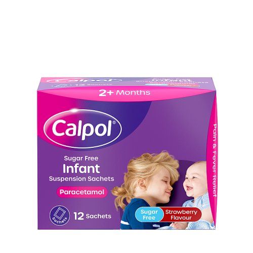 CALPOL INFANT S/F SACHETS 12S X 5ML