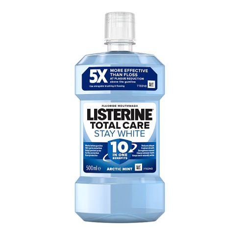 LISTERINE M/WASH 500ML STAY WHITE