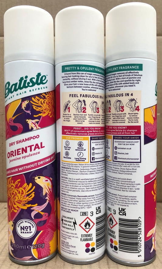 BATISTE DRY SHAMPOO 200ML ORIENTAL