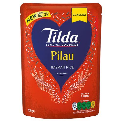 TILDA STEAMED BAS PILAU 250G