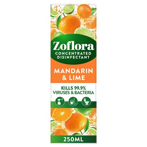 ZOFLORA DISINFECTANT MANDARIN & LIME 250ML