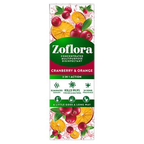 ZOFLORA DISINFECTANT CRANBERRY & ORANGE 250ML