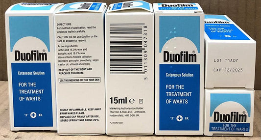 DUOFILM WART TOPICAL SOLUTION 15ML 15.0%/16.7%