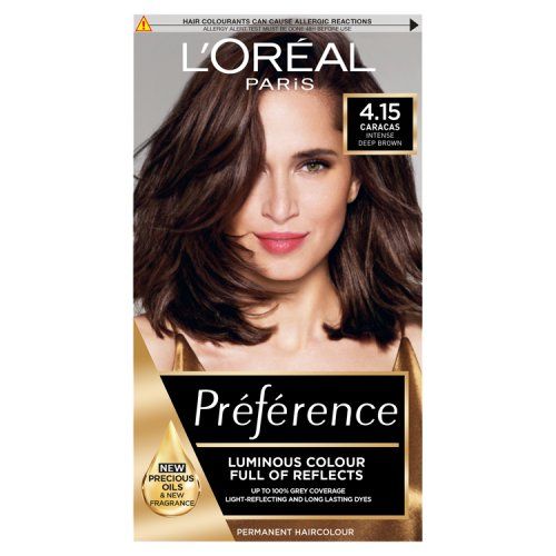 L'OREAL PREFERENCE 4.15 CARACAS (INTENSE DEEP BROWN)
