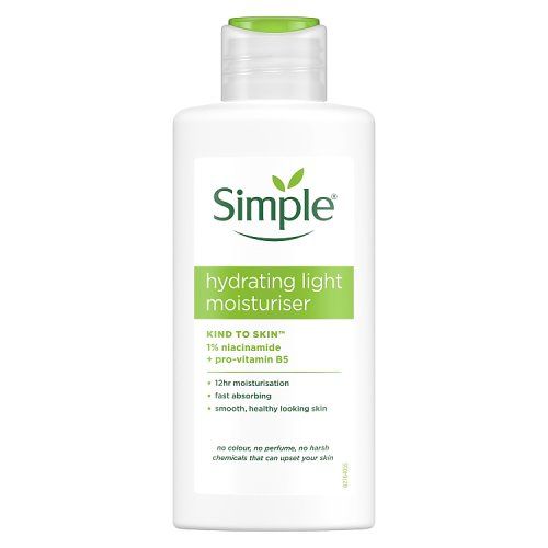 SIMPLE HYDRATING LIGHT MOISTURISER 125ML - EXPORT