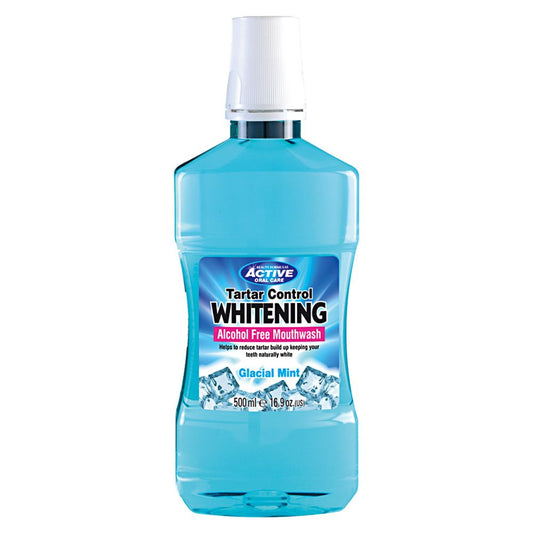 ACTIVE M/WASH TARTAR CONTROL WHITENING 500ML