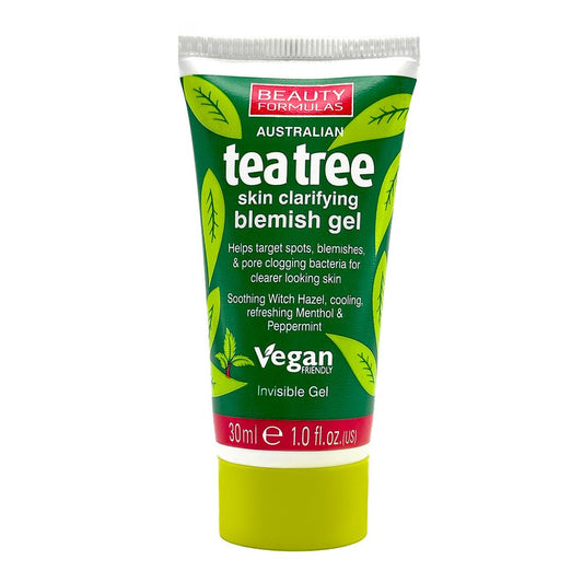 BEAUTY FORMULAS TEA TREE BLEMISH GEL 30ML
