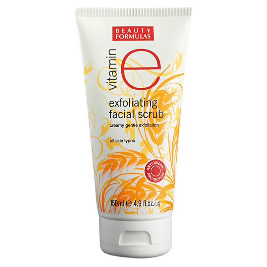 BEAUTY FORMULAS EXFOLIATING FACIAL SCRUB 150ML
