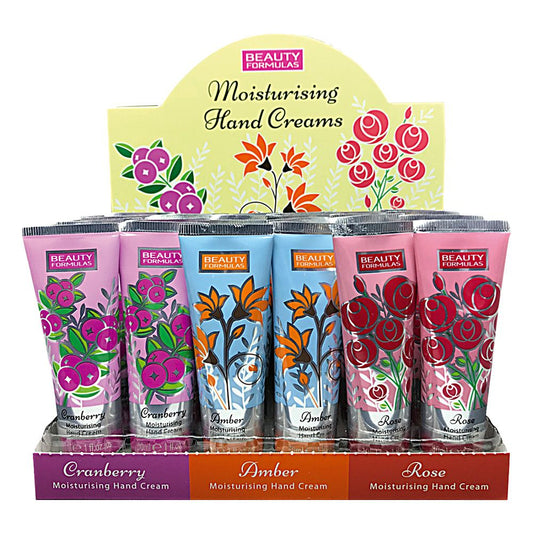 BEAUTY FORMULAS HAND CREAMS 30ML ASSORTED VARIANTS