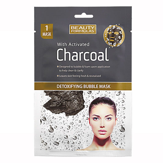 BEAUTY FORMULAS CHARCOAL DETOXIFYING BUBBLE MASK 1