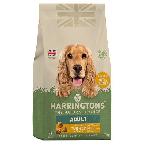 HARRINGTONS ADULT TURKEY DRY DOG FOOD 1.7KG