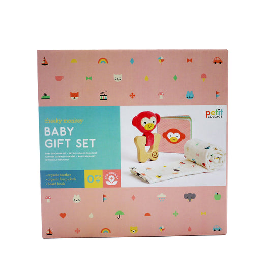 CHEEKY MONKEY BABY GIFT SET(C)