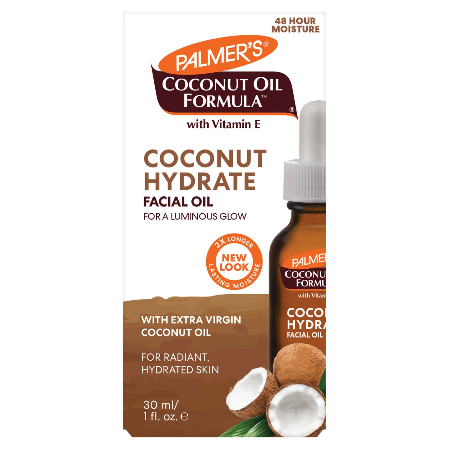 PALMERS FACIAL OIL LUMINOUS HYDRATION COCONUT OIL