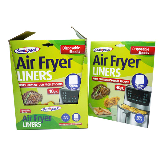 SEALAPACK DISPOSABLE AIR FRY LINER SQUARE 320CM(D)
