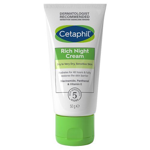 CETAPHIL RICH NIGHT CREAM 50G EXP 12/2025