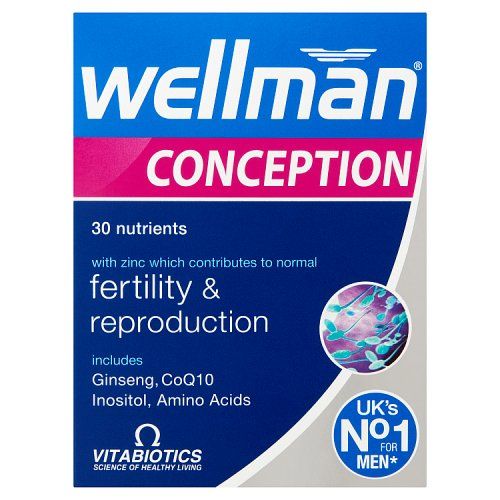 VITABIOTICS WELLMAN CONCEPTION TABS 30S
