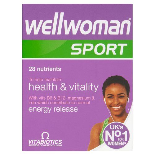 VITABIOTICS WELLWOMAN SPORT & FITNESS 30S