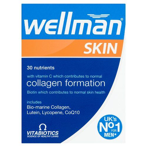 VITABIOTICS WELLMAN SKIN TECHNOLOGY 60S