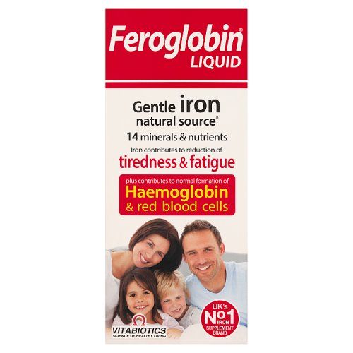 VITABIOTICS FEROGLOBIN LIQUID 500ML