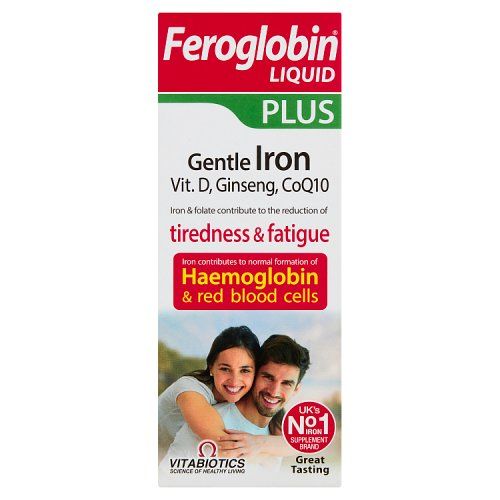 VITABIOTICS FEROGLOBIN PLUS LIQUID 200ML