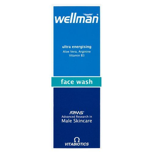 VITABIOTICS WELLMAN SKINCARE FACE WASH 125ML