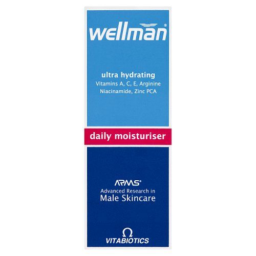 VITABIOTICS WELLMAN SKINCARE DAILY MOISTURISER ULTRA HYDRATING 50ML