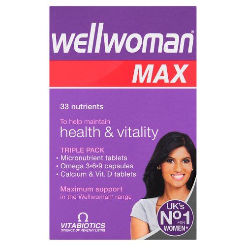VITABIOTICS WELLWOMAN MAX 84