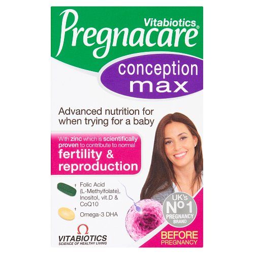 VITABIOTICS PREGNACARE CONCEPTION MAX TABLETS/CAPSULES 84