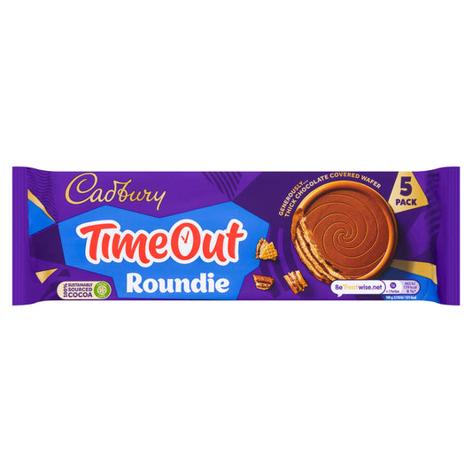 CADBURY ROUNDIE TIMEOUT BISCUITS  24/01/26