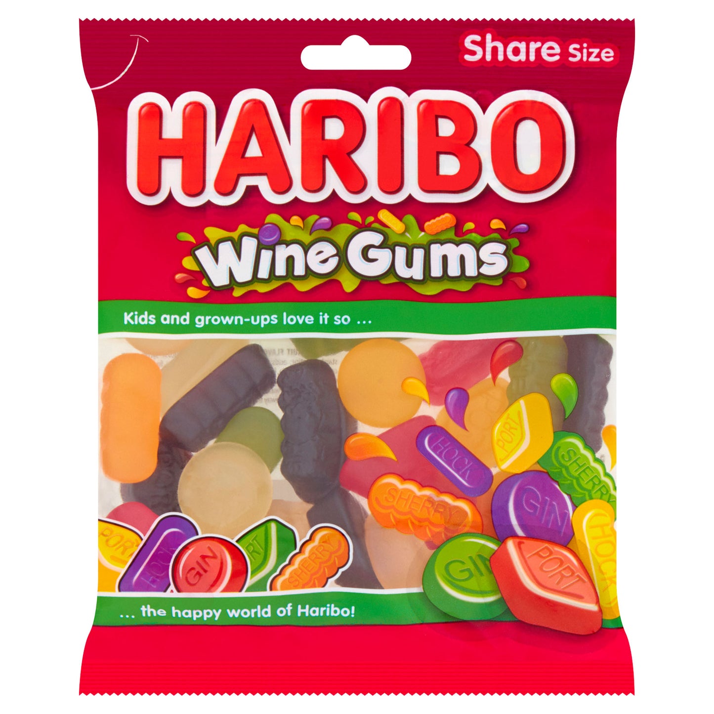 HARIBO WINE GUMS 12/25