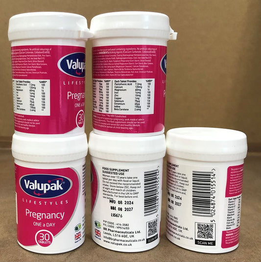 VALUPAK PREGNANCY 30'S