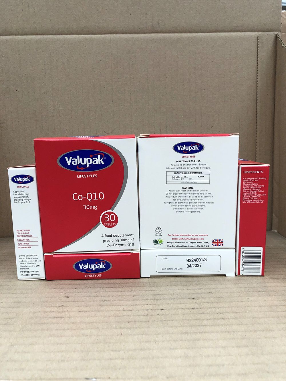 VALUPAK CO-Q-10 30MG TABLETS