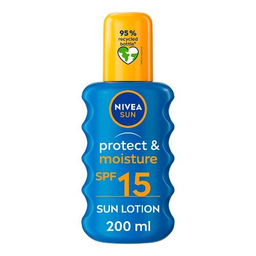 NIVEA SUN MOISTURISING SPRAY SPF15 200ML
