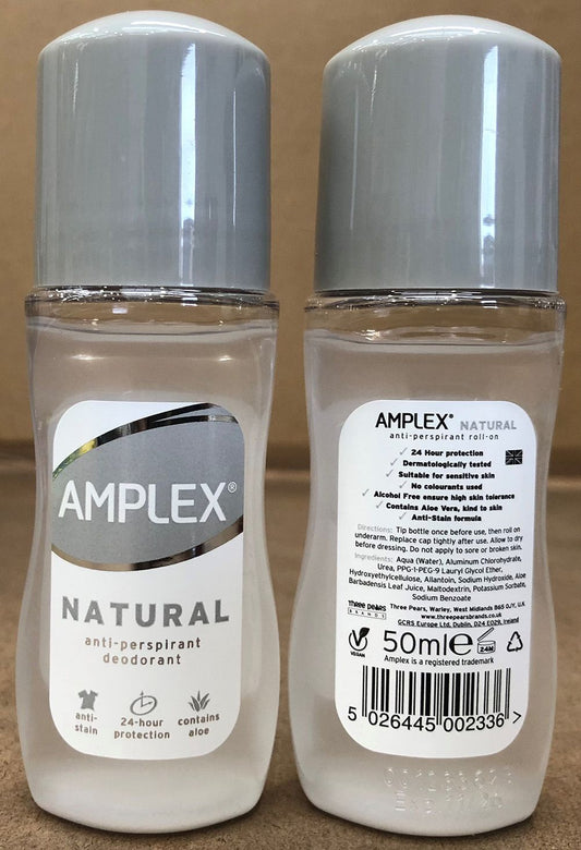 AMPLEX NATURAL ROLL ON DEO 50ML