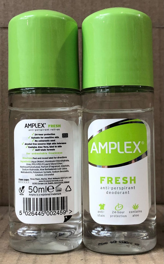 AMPLEX FRESH ROLL ON DEO 50ML