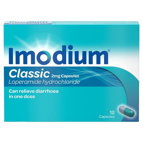 IMODIUM CLASSIC CAPSULES 2MG 12S