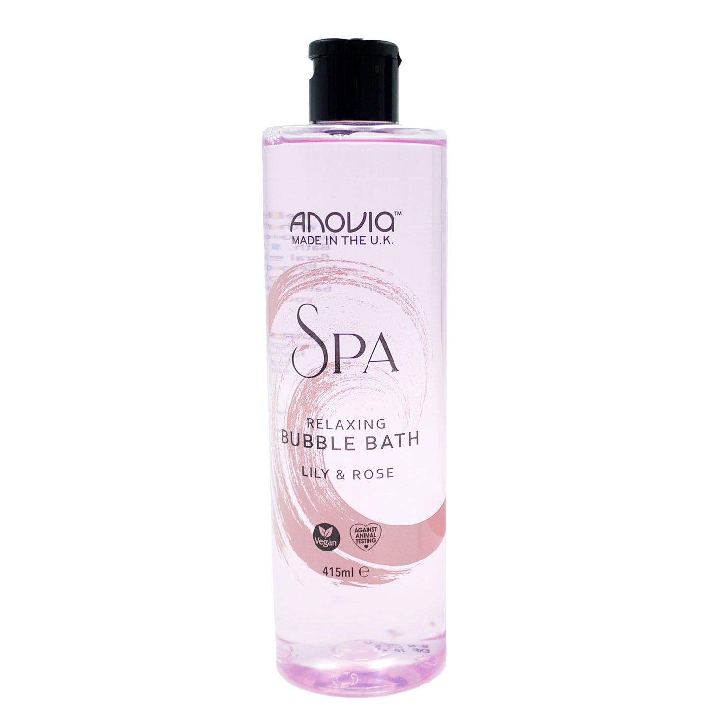 ANOVIA BUBBLE BATH SPA LILY AND ROSE 02/28